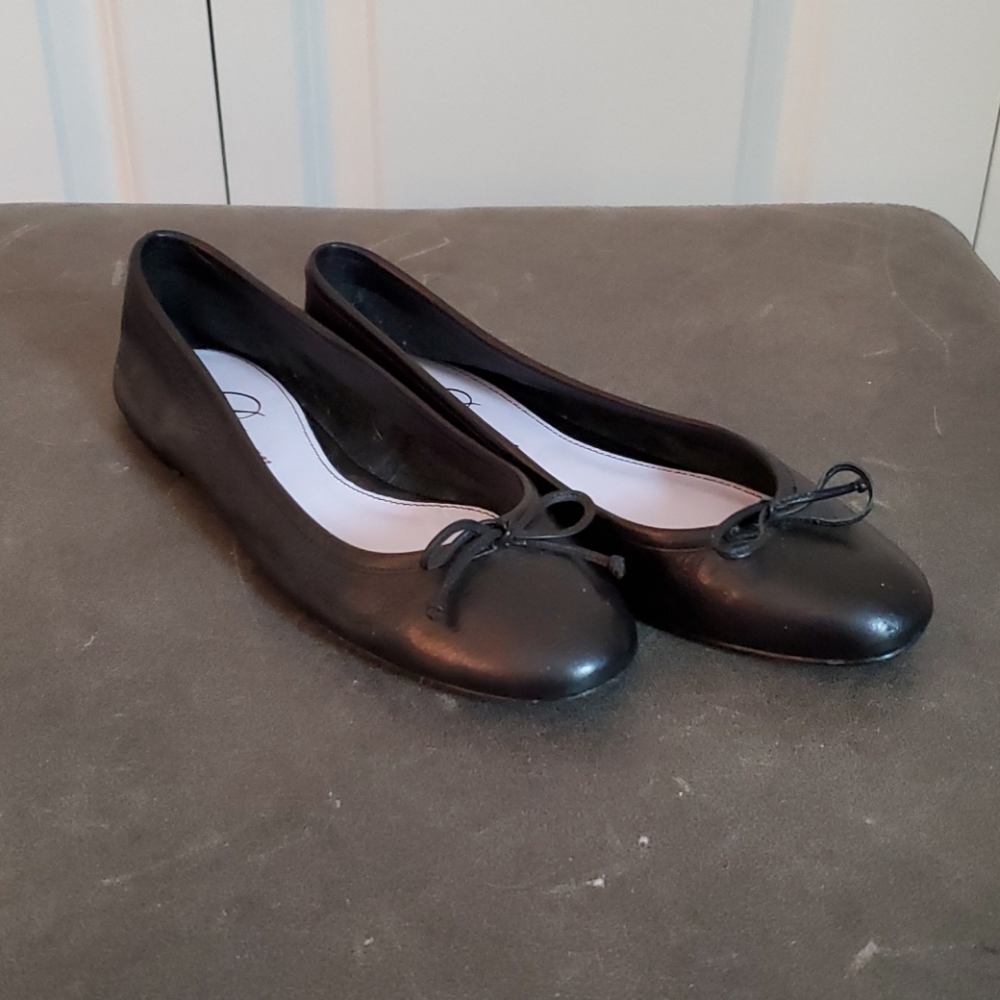 Delman All-leather ballet flats